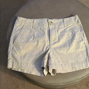 LOFT Women's Cream Bermudas